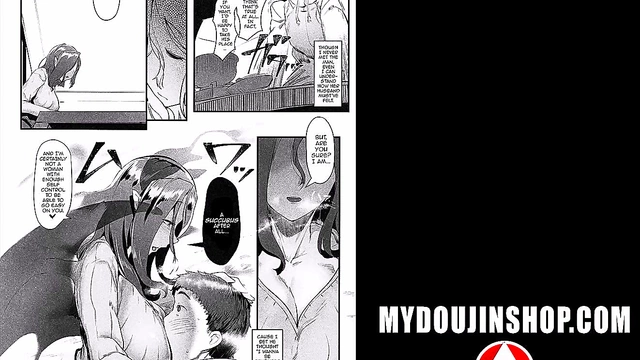 MyDoujinShop - Thick Big Breasted Succubus With a Huge Ass Widow's Afternoon Delight Hentai Comic