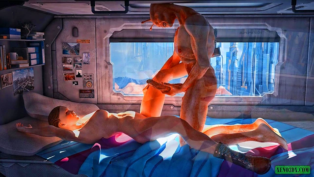Alien Invasion. SciFi 3D Hentai