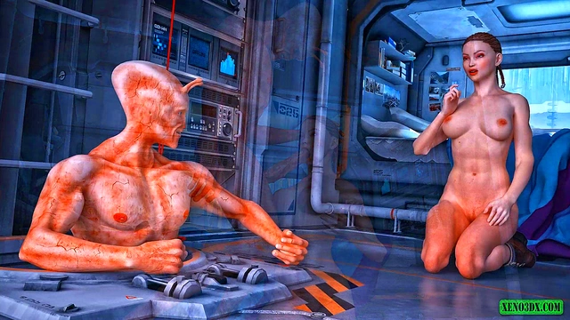 Alien Invasion. SciFi 3D Hentai