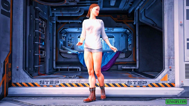 Alien Invasion. SciFi 3D Hentai