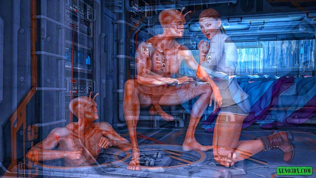 Alien Invasion. SciFi 3D Hentai