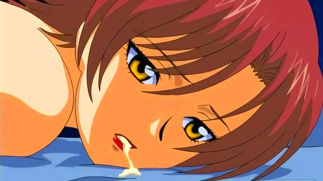 It's the first time she has a threesome and she loves it - Hentai Uncensored