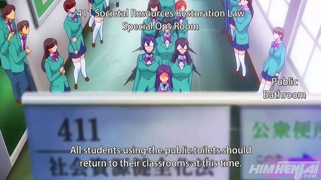 Orgy with classmate - Anime Hentai