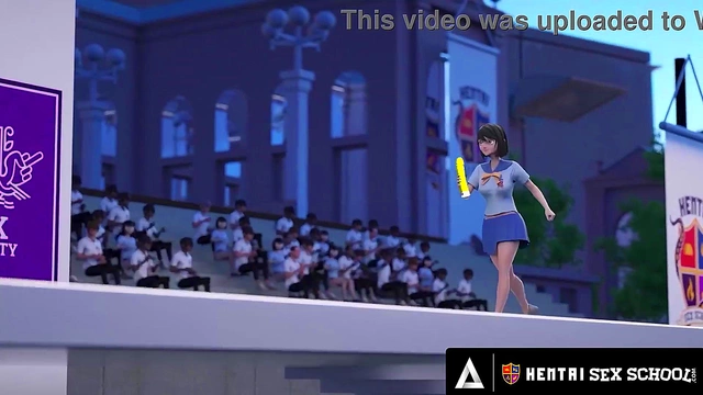 HENTAI SEX UNIVERSITY - Hentai Babes Suck Dick In PUBLIC INSANE CUM EXPLOSION CREAMPIE!