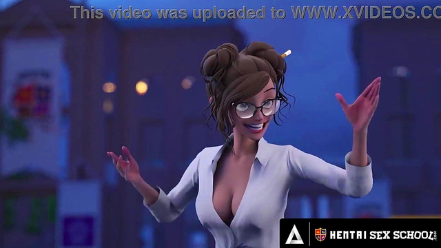 HENTAI SEX UNIVERSITY - Hentai Babes Suck Dick In PUBLIC INSANE CUM EXPLOSION CREAMPIE!