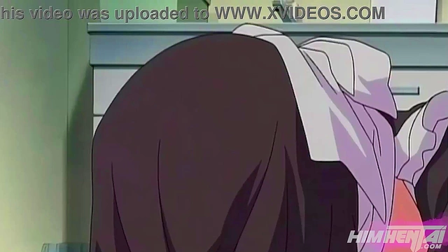 The cleaning Girl 18+ cleans her boss's stepson's cock - Hentai Uncensored