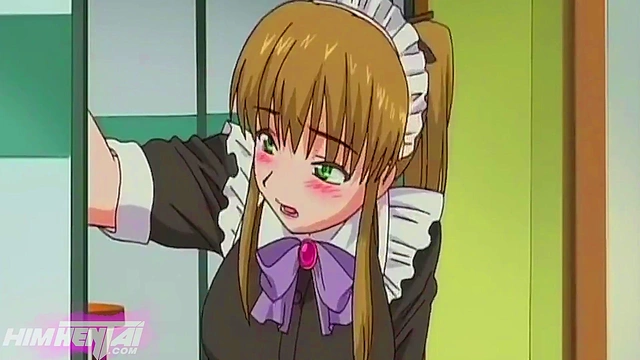 The cleaning Girl 18+ cleans her boss's stepson's cock - Hentai Uncensored