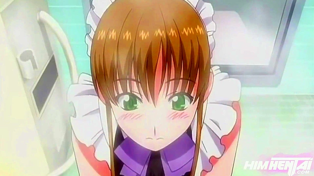 The cleaning Girl 18+ cleans her boss's stepson's cock - Hentai Uncensored