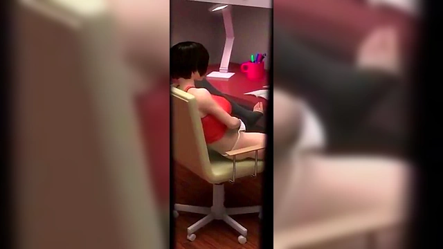 3D Hentai | Sister caught masturbating and fucked