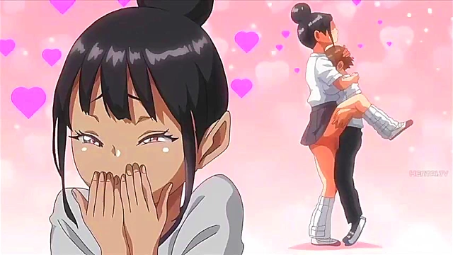 Best hentai at school Teens 18+ treesome porn & deepthroat (anime sex, anime porn) Part 2 by JXHXN