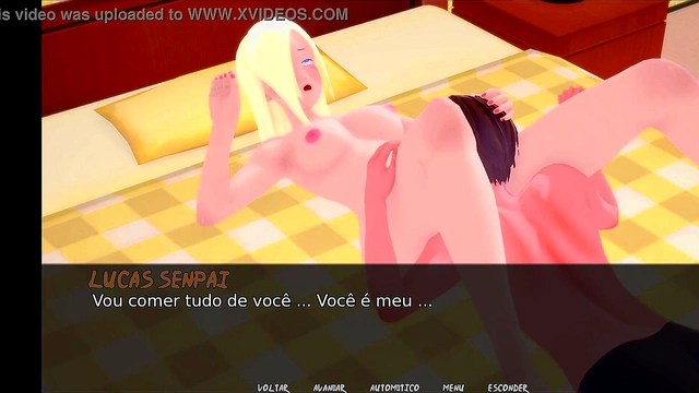 Sucking ino's pussy Naruto Hentai 3D