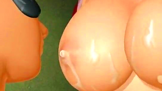 3D Busty Lactating Teen 18+!