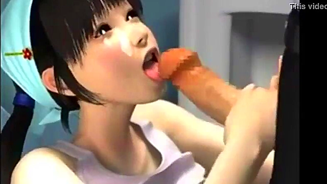 3D Hentai Threesome In Bath With Teen 18+ Girl 18+