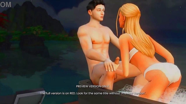 The First Night - 3d Hentai - Preview Version