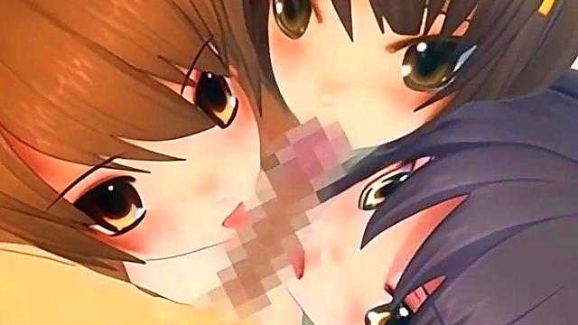 Haruhi Suzumiya 4some 3D