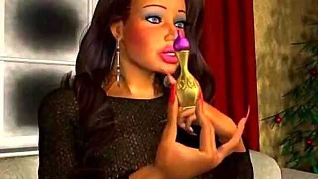 3D Babes Try Boob Growing Potion!