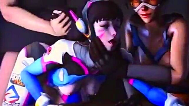 A selection of cool porn 3D animations