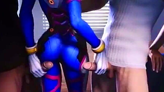 A selection of cool porn 3D animations