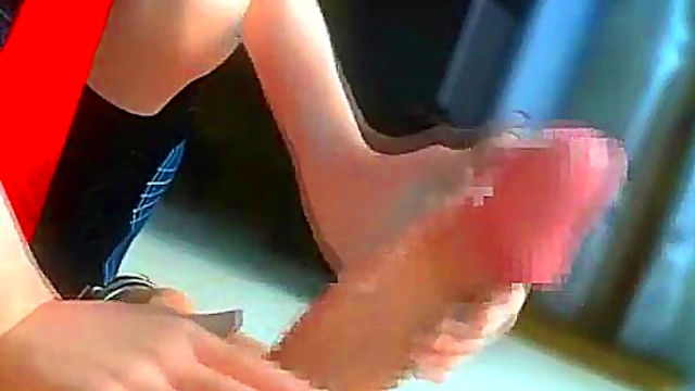 3D Japanese Handjob!