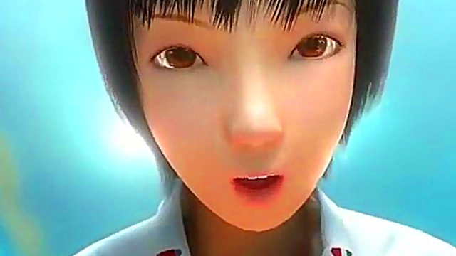 3D Japanese Handjob!