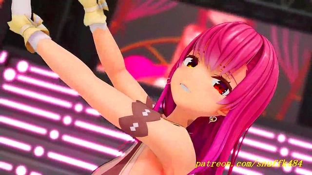 noVR mmd Marine Dance 3d hololive Hentai