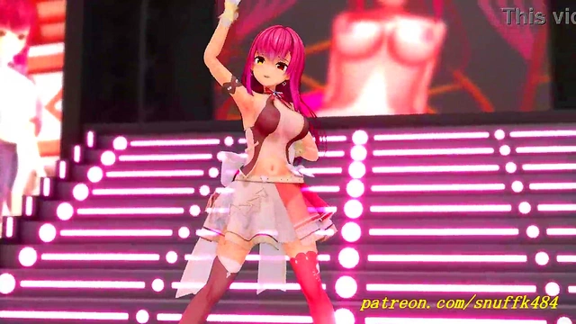 noVR mmd Marine Dance 3d hololive Hentai