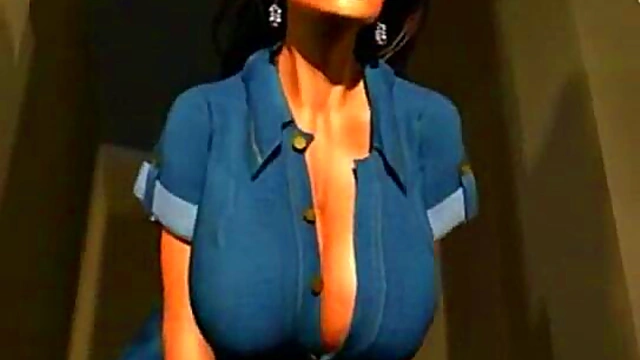 Busty 3D Babe