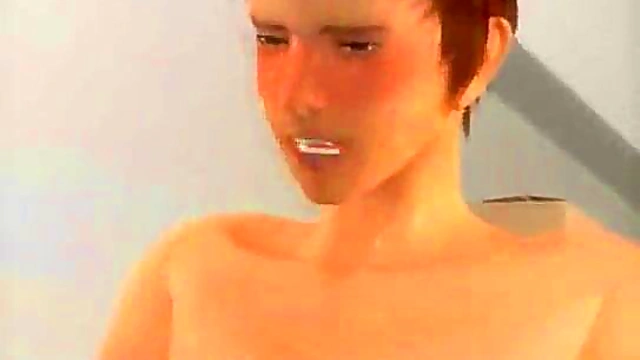 3D Teen 18+ Facialed and Creampied!