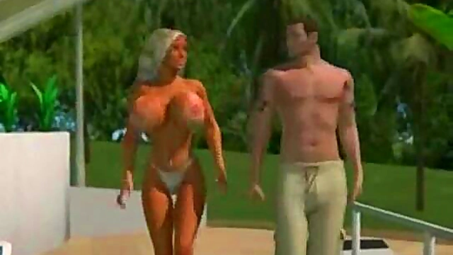 3D Sexiest Busty Babe!