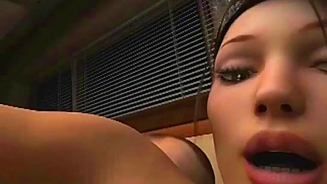 3D cartoon whore fucked hard