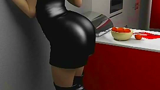 3D cartoon whore fucked hard