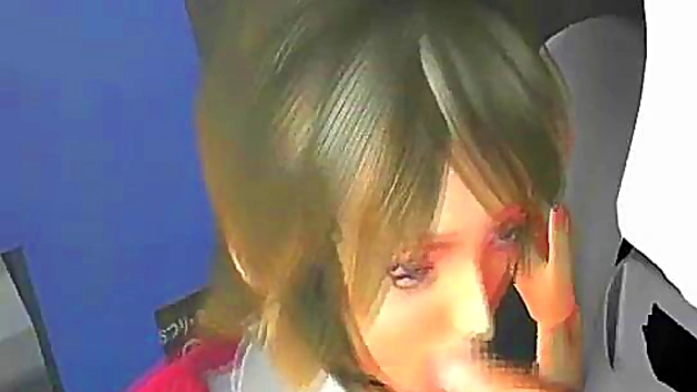 3D Busty Asian Facialized!