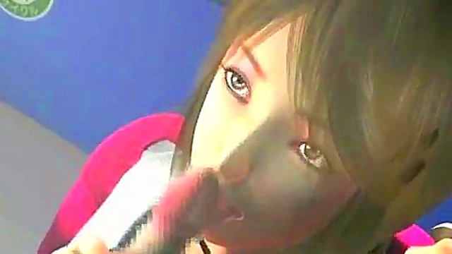 3D Busty Asian Facialized!