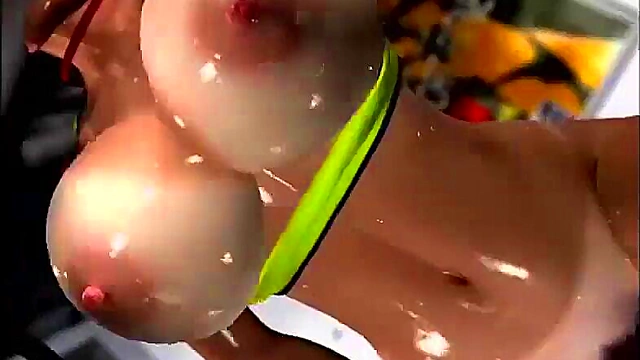 3d best big tits gym hardsex ever