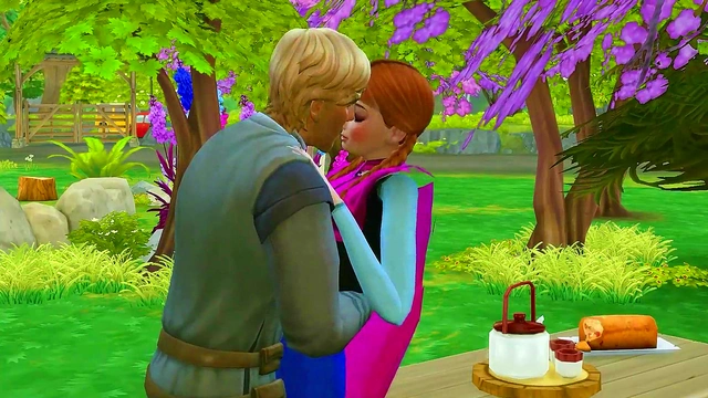 Anna Sucks Kristoff's Dick at the Woods - Frozen Betrayal 5 3d Hentai Sex Scenes