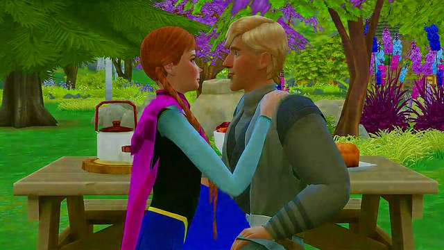 Anna Sucks Kristoff's Dick at the Woods - Frozen Betrayal 5 3d Hentai Sex Scenes