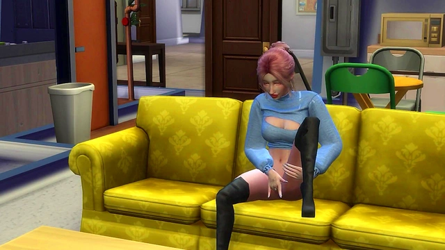 Nerdy Virgin Girl 18+ have to fuck for a job - 3D Hentai Uncensored