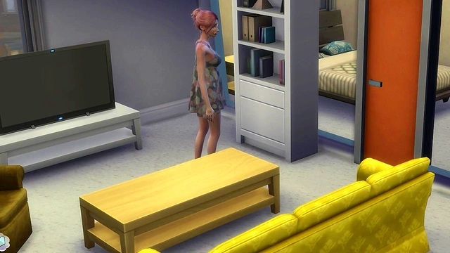 Nerdy Virgin Girl 18+ have to fuck for a job - 3D Hentai Uncensored