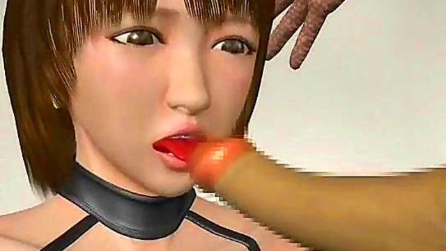 Ogre Cums On 3D Babe!