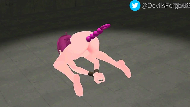 3d hentai bdsm anal beads training game
