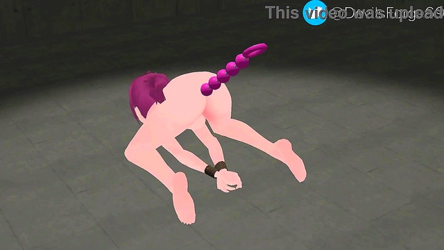 3d hentai bdsm anal beads training game