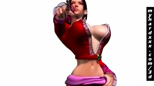 Horny 3D Hentai Babe Gets Nailed