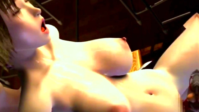 3D 78 Lucky guy and two beauty bigboob student