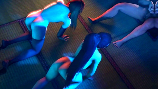 3d 21 gangster boss and 2 hot chick