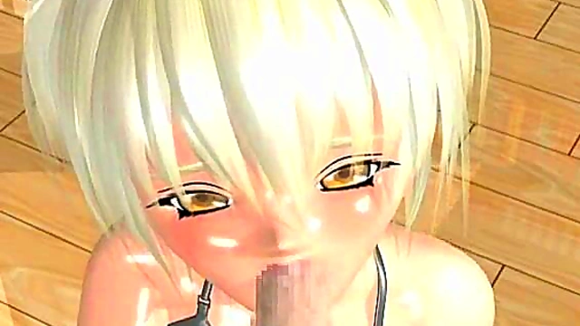 Gorgeous 3d cartoon hottie fucked