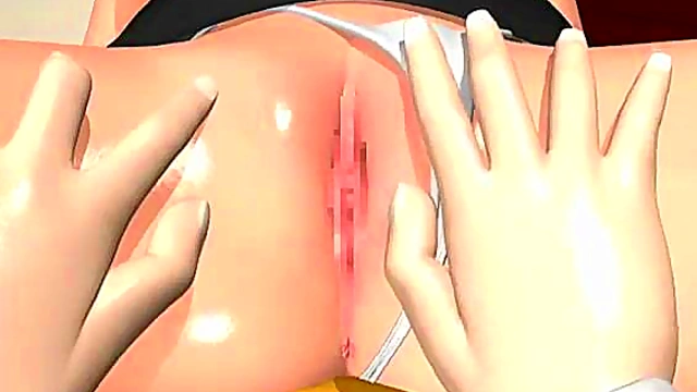 Gorgeous 3d cartoon hottie fucked