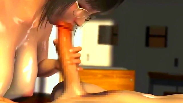 3d 74 Lustful big boob teacher get fuck with her student