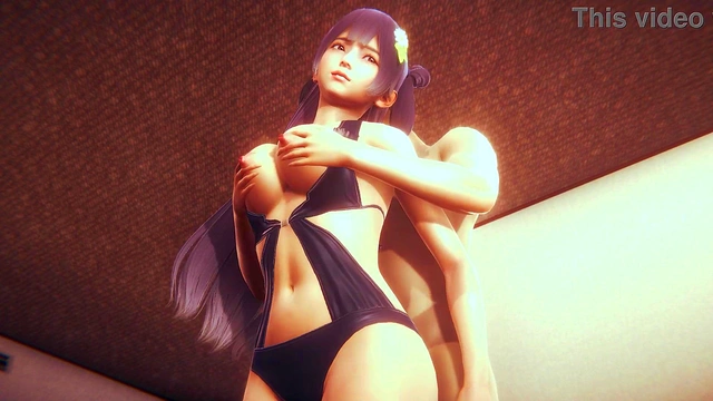 3D Hentai Got Big Boobs Massage