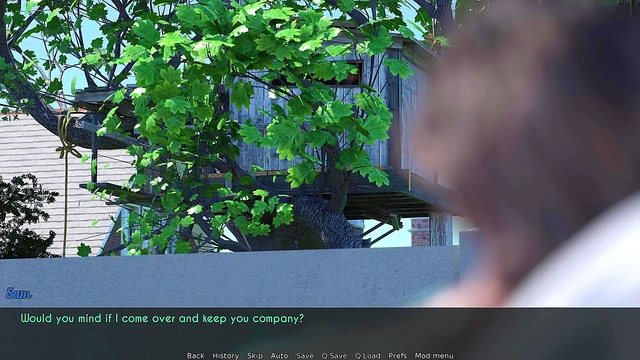 A Wife And StepMother (AWAM) #14a - Sunbath With Sam - 3d hentai, Animation, Porn games