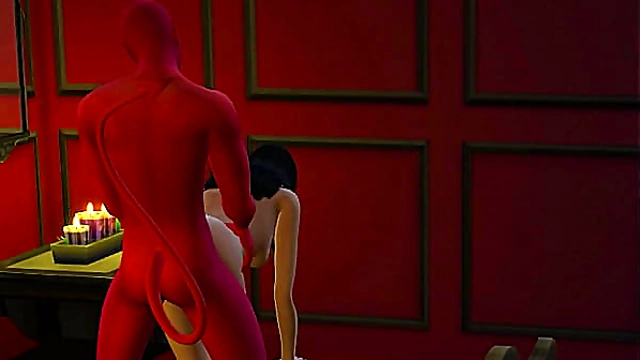 Fucking the Devil - 3D Hentai